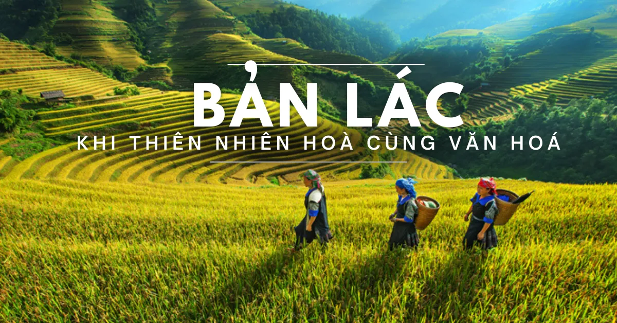 Bản Lác - Khi vẻ đẹp thiên nhiên hòa cùng làn điệu văn hoá